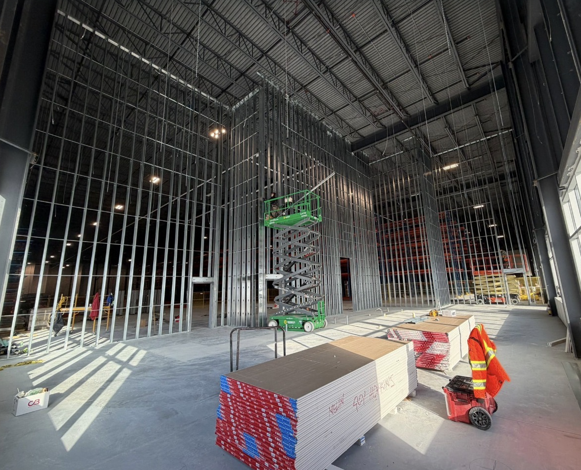 Steel Framing — commercial interior work in Toronto