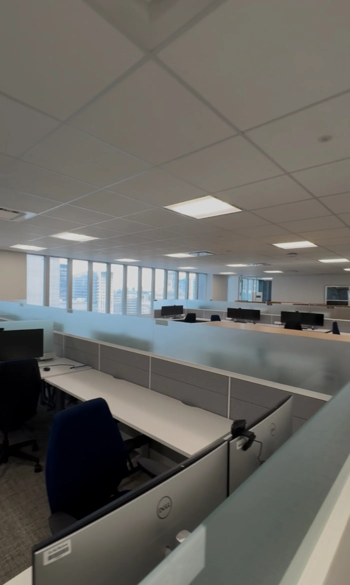 T-Bar Ceilings — commercial interior work in Toronto
