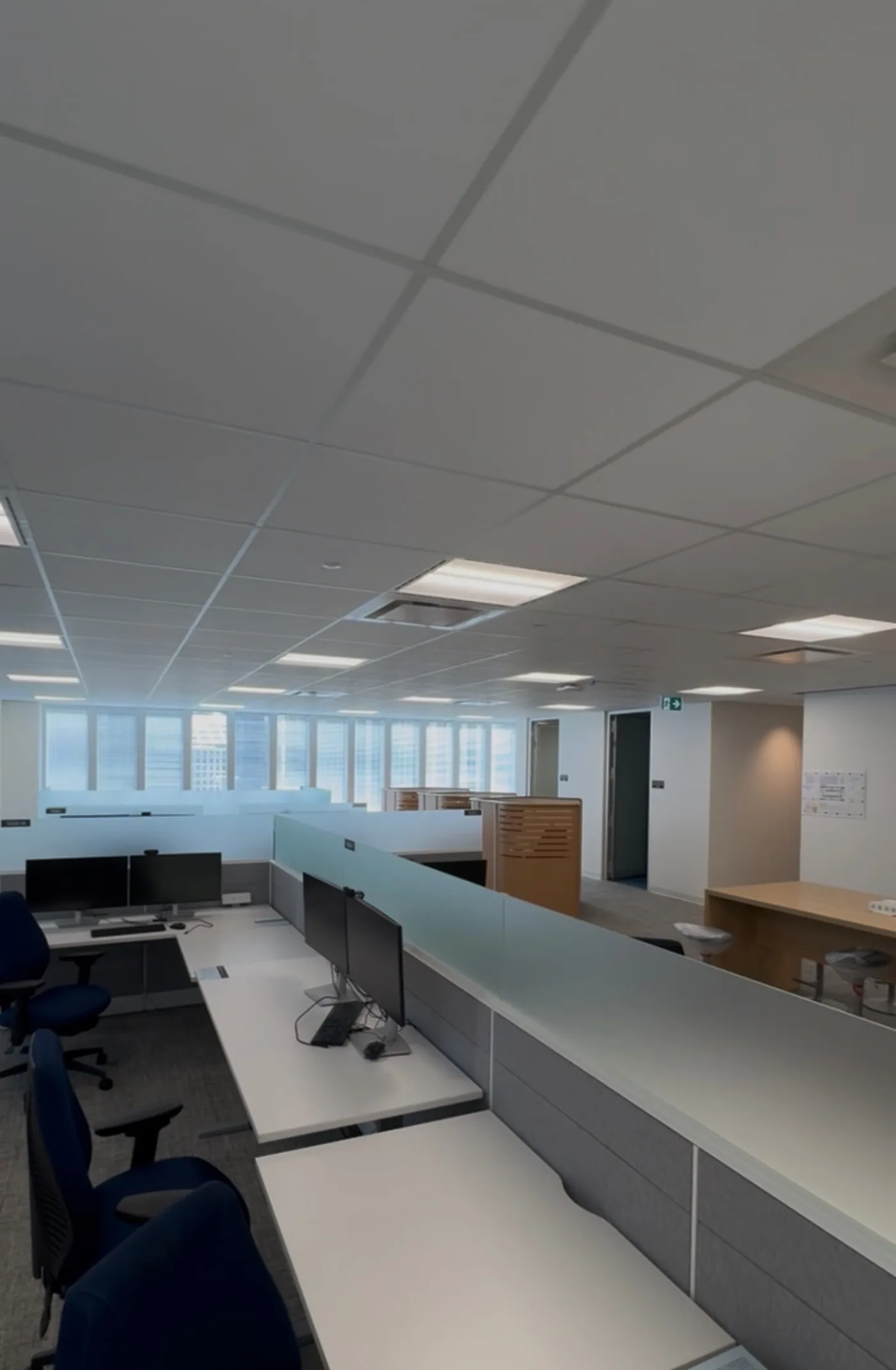 T-Bar Ceilings — commercial interior work in Toronto